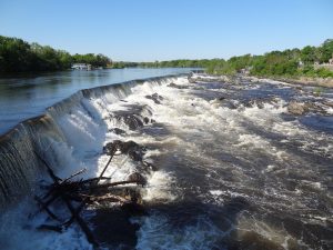 Pawtucket Falls near Lowell, MA